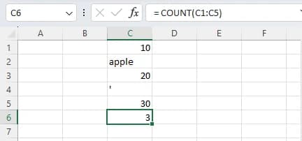 COUNT: Count How Many Numbers