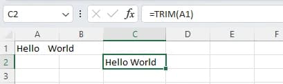 TRIM: Clean Up Text