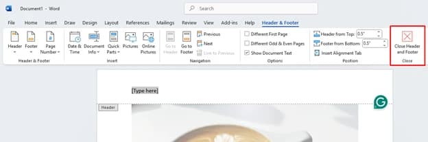 Remove Unwanted Headers/Footers