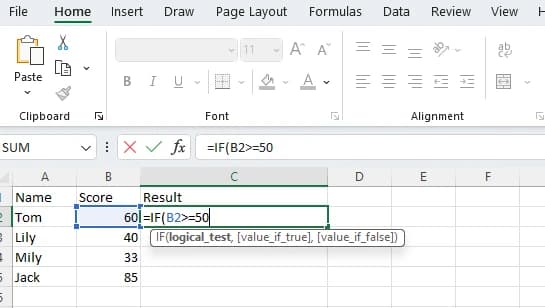 Tell Excel What to Check