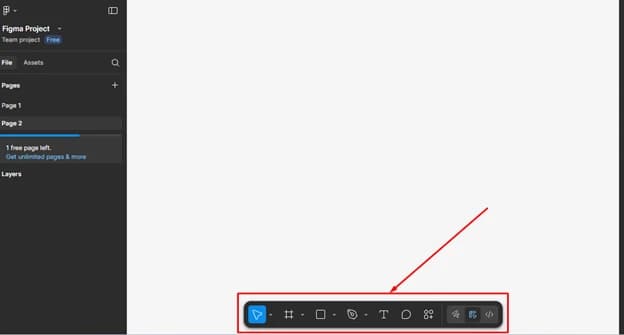 Bottom Toolbar